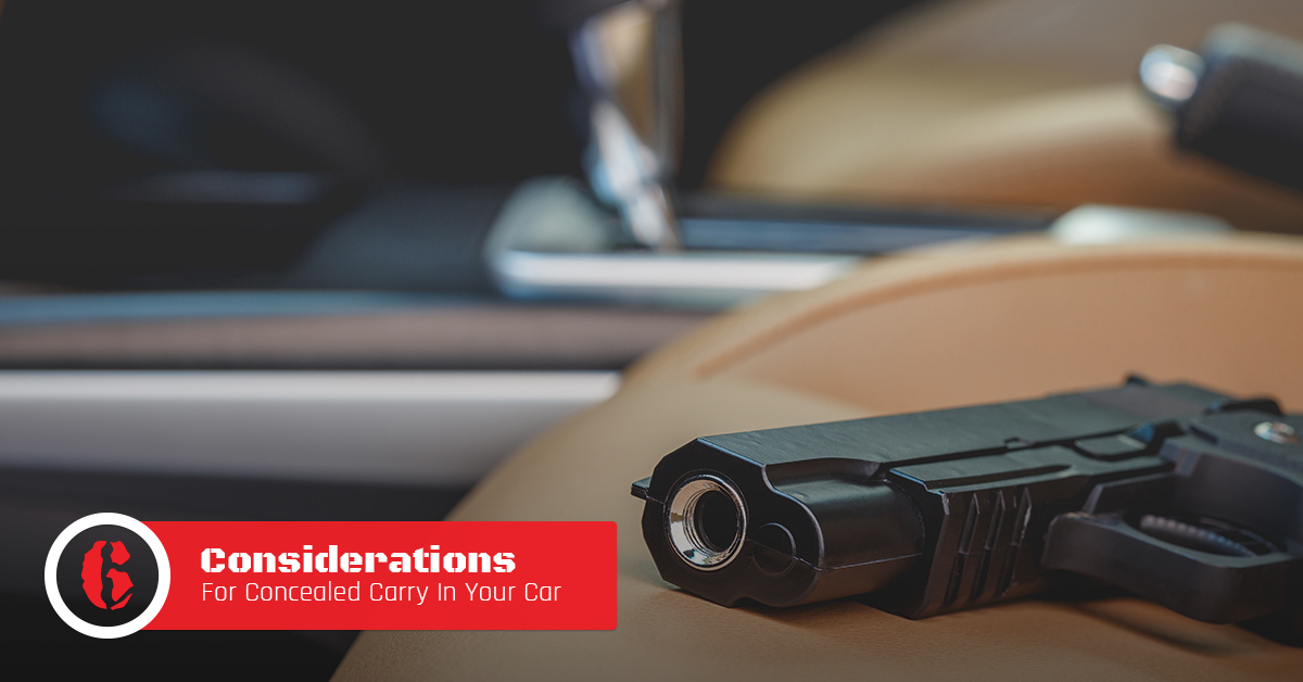 Concealed carry in car