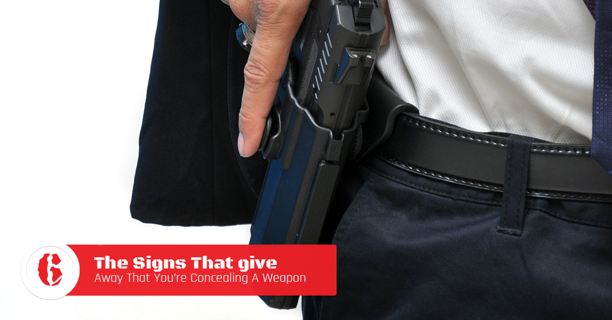 The Signs That Give Away That You're Conealing A Weapon
