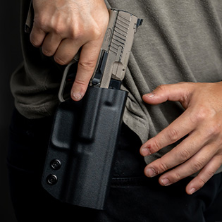 paddle holsters on your 6